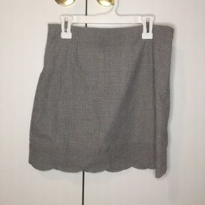 Checkered Mini Skirt